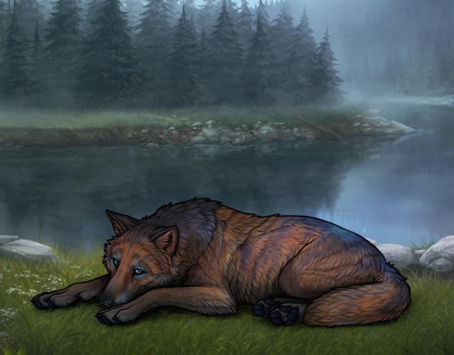 Freya Riding Wolf | Freya |:| Wolvden