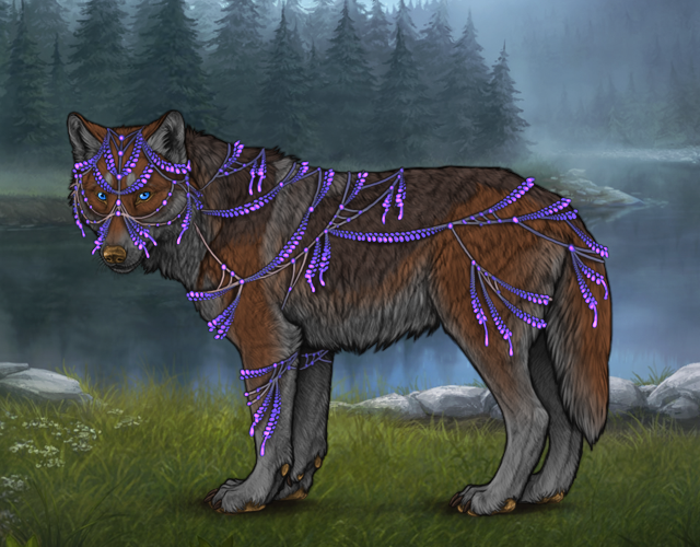 Freya Riding Wolf Freya |:| Wolvden
