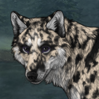 Black-Eyed Dalmatian Headshot