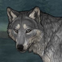 Sphalerite Wolf Headshot