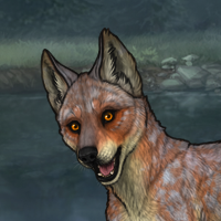 Female fox base wolf Headshot