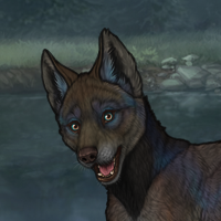 Skarn Female Pup 🖤💙 Headshot