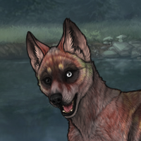 Cursed Pup Headshot