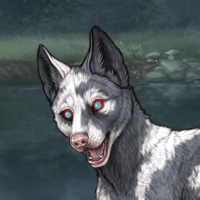 F Blue Piebald Headshot