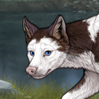 Piebald Pupper Headshot