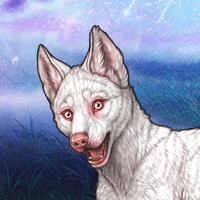 Female Alb Pup Headshot